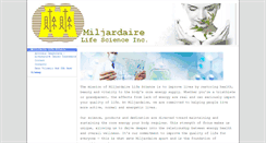 Desktop Screenshot of miljardaire.com